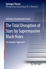 Buchcover The Tidal Disruption of Stars by Supermassive Black Holes