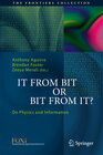 Buchcover It From Bit or Bit From It?
