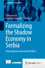 Buchcover Formalizing the Shadow Economy in Serbia