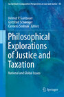 Buchcover Philosophical Explorations of Justice and Taxation