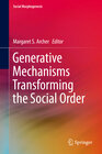 Buchcover Generative Mechanisms Transforming the Social Order