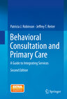 Buchcover Behavioral Consultation and Primary Care