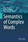 Buchcover Semantics of Complex Words