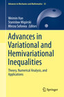 Buchcover Advances in Variational and Hemivariational Inequalities