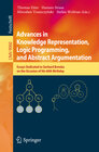 Buchcover Advances in Knowledge Representation, Logic Programming, and Abstract Argumentation