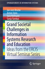 Buchcover Grand Societal Challenges in Information Systems Research and Education