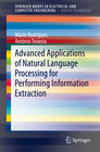 Buchcover Advanced Applications of Natural Language Processing for Performing Information Extraction