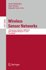Buchcover Wireless Sensor Networks