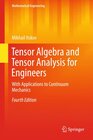 Buchcover Tensor Algebra and Tensor Analysis for Engineers