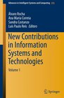 Buchcover New Contributions in Information Systems and Technologies