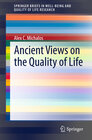 Buchcover Ancient Views on the Quality of Life