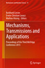 Buchcover Mechanisms, Transmissions and Applications