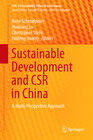 Buchcover Sustainable Development and CSR in China
