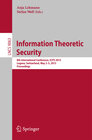 Buchcover Information Theoretic Security