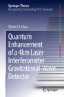 Buchcover Quantum Enhancement of a 4 km Laser Interferometer Gravitational-Wave Detector