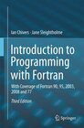 Buchcover Introduction to Programming with Fortran
