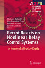 Buchcover Recent Results on Nonlinear Delay Control Systems