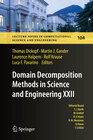 Domain Decomposition Methods in Science and Engineering XXII width=