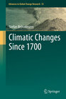 Buchcover Climatic Changes Since 1700