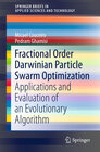 Buchcover Fractional Order Darwinian Particle Swarm Optimization