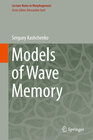Buchcover Models of Wave Memory