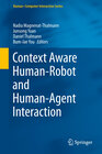 Buchcover Context Aware Human-Robot and Human-Agent Interaction