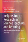 Buchcover Insights from Research in Science Teaching and Learning