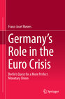 Buchcover Germany’s Role in the Euro Crisis