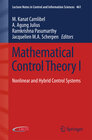 Buchcover Mathematical Control Theory I
