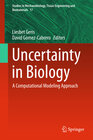 Buchcover Uncertainty in Biology