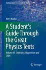 Buchcover A Student's Guide Through the Great Physics Texts
