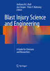 Buchcover Blast Injury Science and Engineering