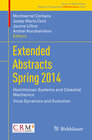 Buchcover Extended Abstracts Spring 2014