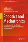 Buchcover Robotics and Mechatronics