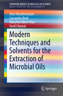 Buchcover Modern Techniques and Solvents for the Extraction of Microbial Oils