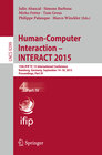 Buchcover Human-Computer Interaction – INTERACT 2015
