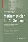 Buchcover Mathematician for All Seasons