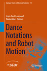 Buchcover Dance Notations and Robot Motion