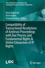 Buchcover Compatibility of Transactional Resolutions of Antitrust Proceedings with Due Process and Fundamental Rights & Online Exh