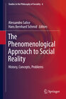 Buchcover The Phenomenological Approach to Social Reality