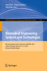 Buchcover Biomedical Engineering Systems and Technologies