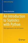 Buchcover An Introduction to Statistics with Python