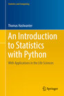 Buchcover An Introduction to Statistics with Python