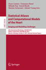 Buchcover Statistical Atlases and Computational Models of the Heart. Imaging and Modelling Challenges