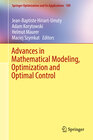 Buchcover Advances in Mathematical Modeling, Optimization and Optimal Control