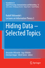 Buchcover Hiding Data - Selected Topics