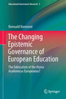 Buchcover The Changing Epistemic Governance of European Education