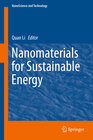 Buchcover Nanomaterials for Sustainable Energy