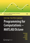 Buchcover Programming for Computations - MATLAB/Octave