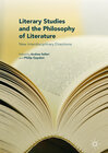 Buchcover Literary Studies and the Philosophy of Literature